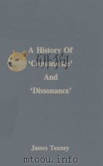 A History of 'Consonance' and 'dissonance'（1988 PDF版）