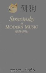 Stravinsky in modern music (1924-1946)（1982 PDF版）
