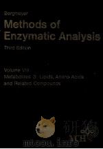 METHODS OF ENZYMATIC ANALYSIS THIRD EDITION   1985  PDF电子版封面  0895732385   