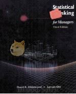 STATISTICAL THINKING FOR MANAGERS THIRD EDITION   1991  PDF电子版封面  0534925618   