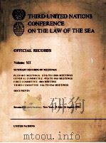 THIRD UNITED NATIONS CONFERENCE ON THE LAW OF THE SEA OFFICIAL RECORDS VOLUME 12     PDF电子版封面     