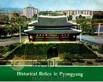 HISTORICAL RELICS IN PYONG YANG     PDF电子版封面     
