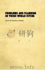 PROBLEMS AND PLANNING IN THIRD WORLD CITIES（1981 PDF版）