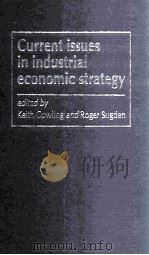 Current issues in industrial economic strategy   1992  PDF电子版封面  0719038111  Keith Cowling and Roger Sugden 