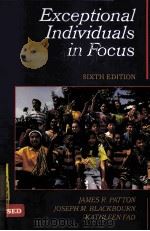 EXCEPTIONAL INDIVIDUALS IN FOCUS SIXTH EDITION（1996 PDF版）