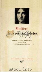 Oeuvres complètes : I   1971  PDF电子版封面    Molière. 