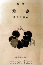 赤光   1913.10  PDF电子版封面    斎藤茂吉 