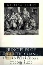 Principles of Linguistic Change Volume 1   1994  PDF电子版封面    WILLIAM LABOV 