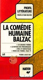 La comédie humaine   1979  PDF电子版封面  2218045893   