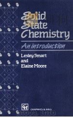 Solid State Chemistry   1992  PDF电子版封面  0412400405   