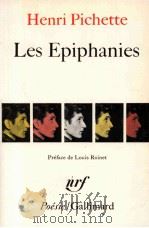 Les Epiphanies   1969  PDF电子版封面     