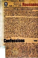 les Cofessions : Tome 1（1972 PDF版）