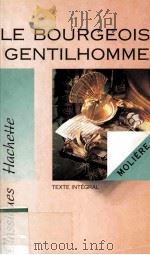 Le bourgeois gentilhomme   1992  PDF电子版封面  2010172248  Molière 