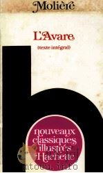 L'Avare   1976  PDF电子版封面  2010028767  Molière 