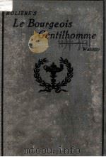Le Bourgeois Gentilhomme   1899  PDF电子版封面    Molière 