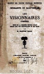 les Visionnaires   1963  PDF电子版封面     