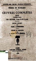Oeuvres complètes : XVII 3   1960  PDF电子版封面     