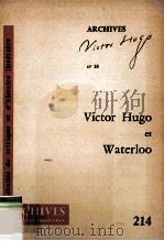 Victor Hugo et Waterloo   1984  PDF电子版封面  2256904067   