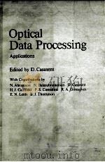 OPTICAL DATA PROCESSING APPLICATIONS（1978 PDF版）