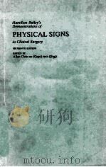 PHYSICAL SINGS IN CLINICAL SURGERY SIXTENTH EDITION   1980  PDF电子版封面    ALL CLAIN MB(CAPE)FRCS(ENG) 