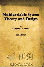 MULTIVARIABLE SYSTEM THEORY AND DESIGN（1982 PDF版）