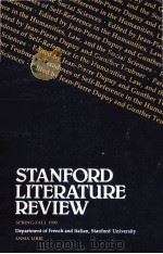 STANFORD LITERATURE REVIEW   1990  PDF电子版封面    ANMA LIBRI 