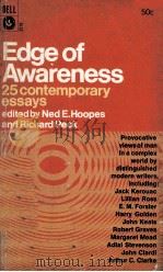 EDGE OF AWARENESS 25 CONTEMPORARY ESSAYS   1966  PDF电子版封面    NED E.HOOPES AND RICHARD PECK 