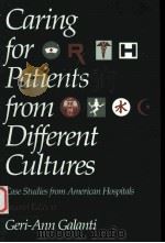 CARING FOR PATIENTS FROM DIFFERENT CULTURES SECOND EDITION（1997 PDF版）