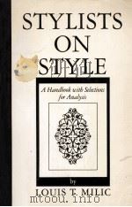Stylists on Style   1969  PDF电子版封面    LOUIS T.MILIC 