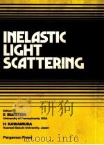 INELASTIC LIGHT SCATTERING   1980  PDF电子版封面  008025425X   