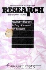 QUALITATIVE METHODS IN TRUG ABUSE AND HIV RESEARCH（1995 PDF版）
