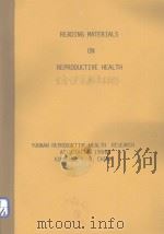 READING MATERIALS ON REPRODUCTIVE HEALTH（ PDF版）