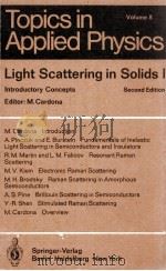 Light Scattering in Solids I   1983  PDF电子版封面    M.Cardona 