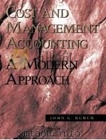 COST AND MANAGEMENT ACCOUNTTNG A MODERN APPROACH   1994  PDF电子版封面  0314027734   