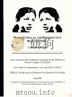 WOMENT'S SEXUAL AND REPRODUCTIVE RIGHTS IN PERU:A SHADOW REPORT     PDF电子版封面     