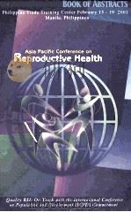 ASIA PACIFIC CONFERENCE ON REPRODUCTIVE HEALTH（ PDF版）