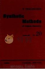 SYNTHETIC METHODS OF ORGANIC CHEMISTRY YEARBOOK VO1.20   1966  PDF电子版封面    W.THEILHEIMER 