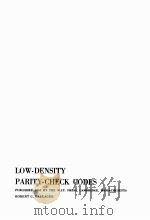 LOW-DENSITY PARITY-CHECK CODES   1963  PDF电子版封面    ROBERT G.GALLAGER 
