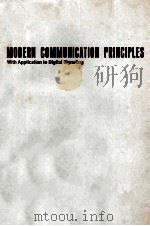 MODERN COMMUNICATION PRINCIPLES WITH APPLICATION TO DIGITAL SIGNALING（1967 PDF版）