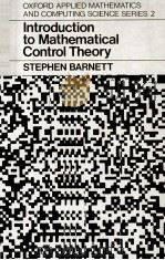 INTRODUCTION TO MATHEMATICAL CONTROL THEORY     PDF电子版封面     