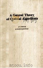 A GENERAL THEORY OF OPTIMAL ALGORITHMS（1980 PDF版）