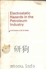 ELECTROSTATIC HAZARDS IN THE PETROLEUM INDUSTRY（1983 PDF版）