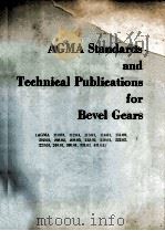 AGMA STANDARDS AND TECHNICAL PUBLICATIONS FOR BEVEL GEARS（1964 PDF版）