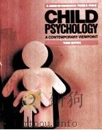 CHILD PSYCHOLOGY:A CONTEMPORARY VIEWPOINT THIRD EDITION（1986 PDF版）