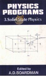 Physics Programs 3 Solid State Physics（1980 PDF版）