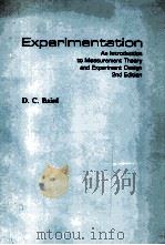Experimentation An introdiction to Measurement Theory and Experiment Design 2nd Edition   1988  PDF电子版封面    D.C.Baird 