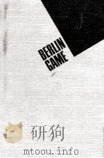ベルリン·ゲーム   1984.11  PDF电子版封面    Deighton 