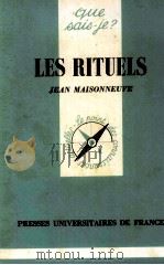 Les Rituels   1988  PDF电子版封面  2130419704   