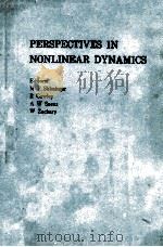 PERSPECTIVES IN NONLINEAR DYNAMICS   1986  PDF电子版封面  9971501112  M F Shlesinger，R Cawley，A W Sa 
