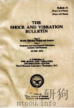 THE SHOCK AND VIBRATION BULLETIN 43 PART3-4   1973  PDF电子版封面     